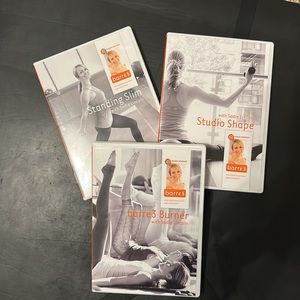 Set of 3 Barre3 workout DVDs